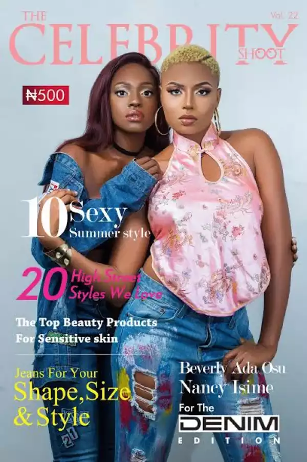 Actresses Beverly Osu & Nancy Isime Look Hot For The Celebrity Shoot Magazine (Photos)